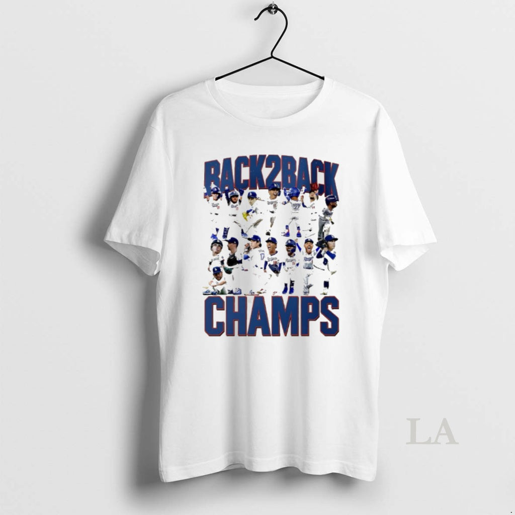 Original Los Angeles Dodgers Back2back Mini Champs Graphic T-Shirts, Hoodie, Sweatshirt | InkNestWear.com