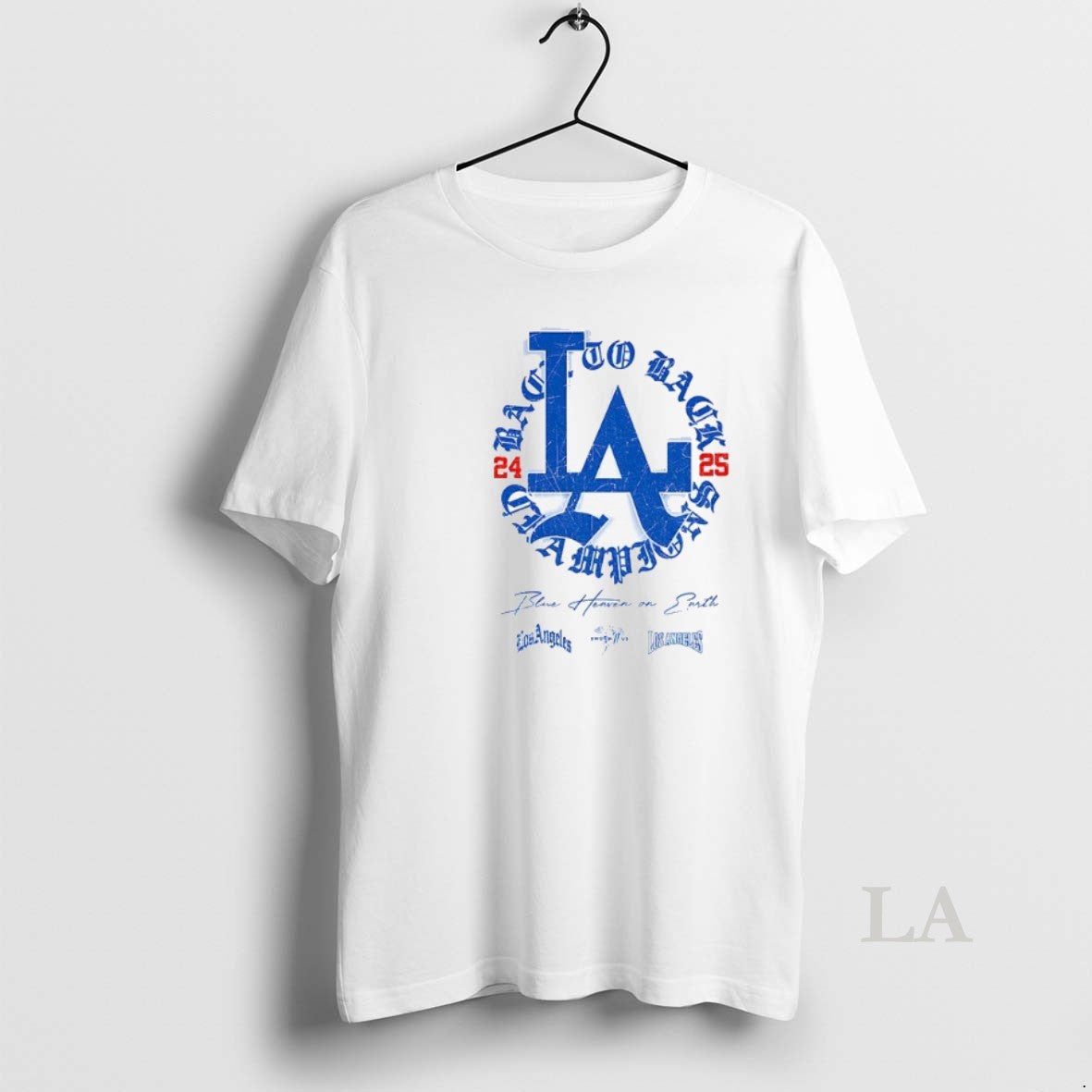 Original Los Angeles Dodgers Baseball World Series Mlb To Back 24 25 Champions Blue Heaven T-Shirts, Hoodie, Sweatshirt