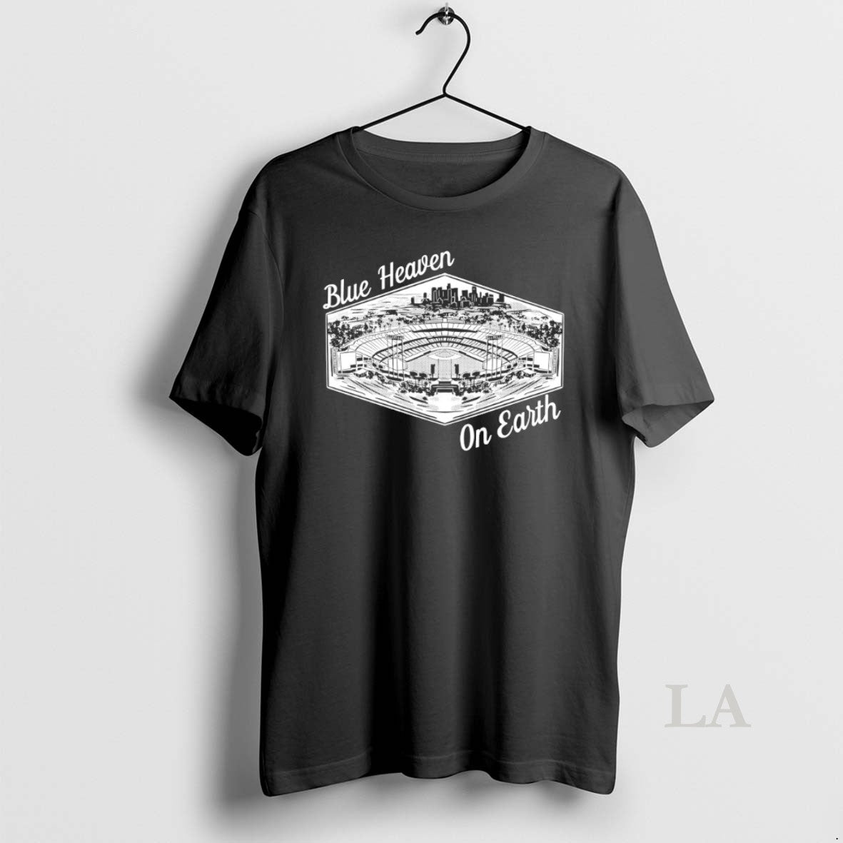 Original Los Angeles Dodgers Blue Heaven On Earth Los Angeles Baseball Stadium T-Shirts, Hoodie, Sweatshirt | InkNestWear.com