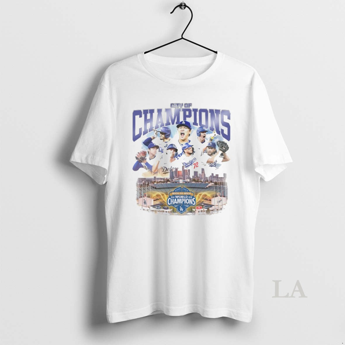 Original Los Angeles Dodgers City Of Champions Back To Back 2024 2025 World Champions T-Shirts, Hoodie, Sweatshirt