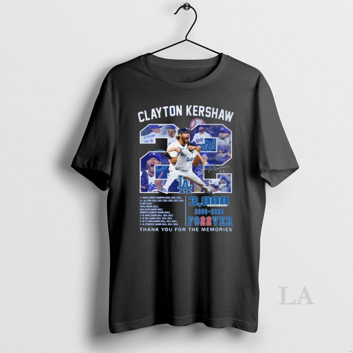 Original Los Angeles Dodgers Clayton Kershaw Legend Forever T-Shirts, Hoodie, Sweatshirt | InkNestWear.com