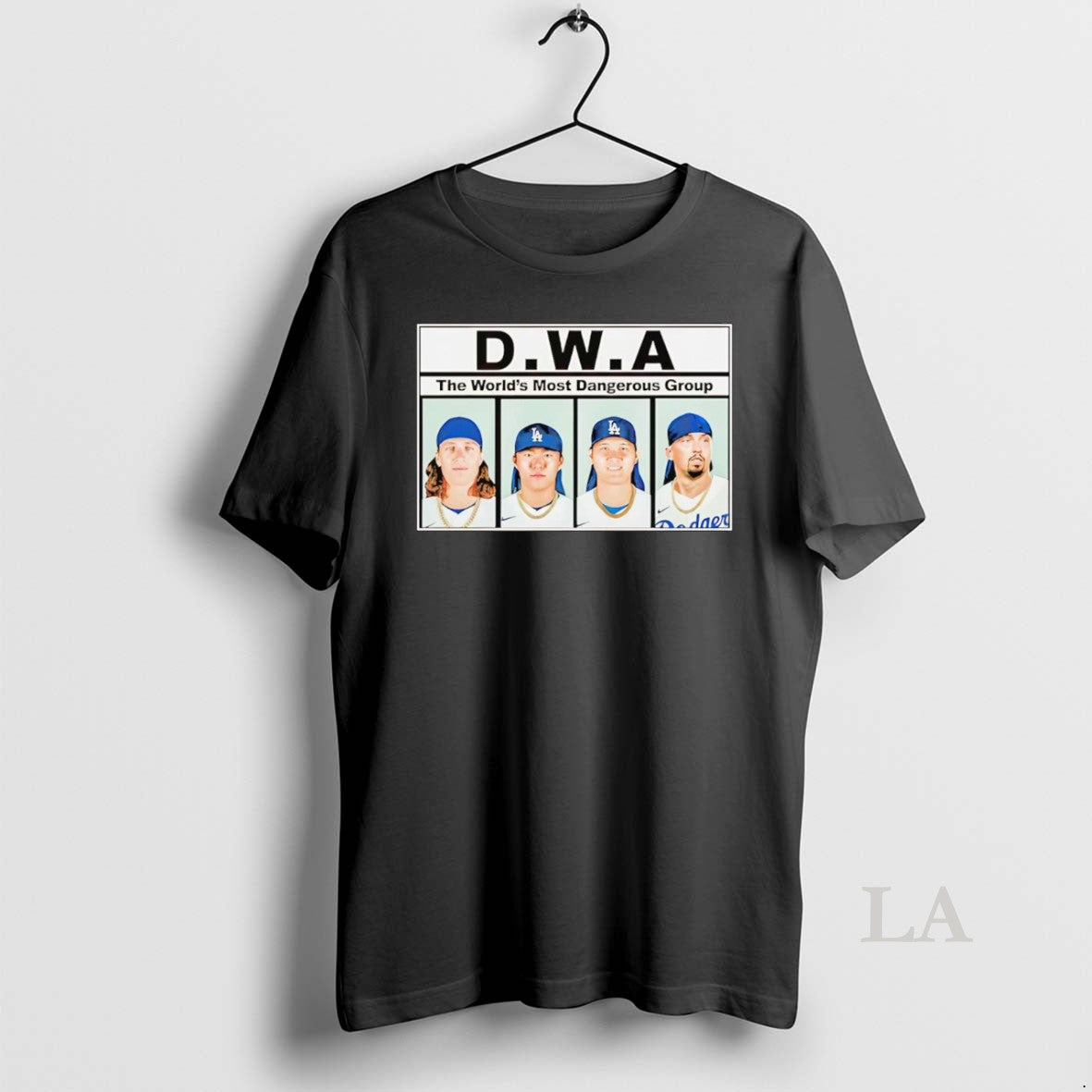 Original Los Angeles Dodgers Dwa The Worlds Most Dangerous Group T-Shirts, Hoodie, Sweatshirt | InkNestWear.com