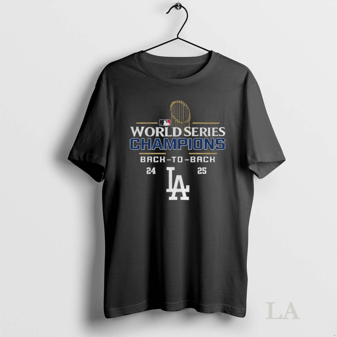 Original Los Angeles Dodgers Mlb Logo Baseball Back 2 Back World Series Champions 24 25 T-Shirts, Hoodie, Sweatshirt