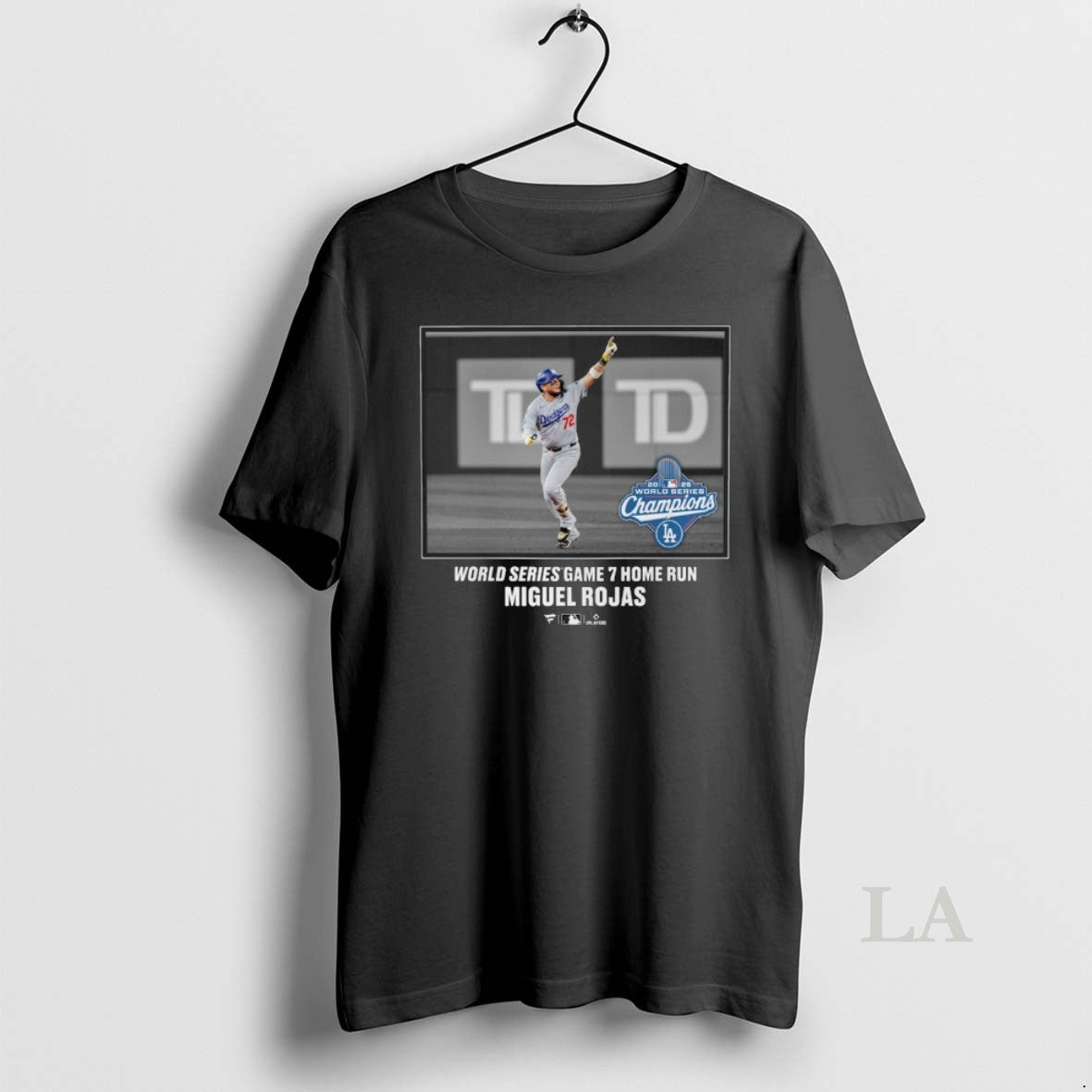 Original Los Angeles Dodgers Miguel Rojas 2025 World Series Game 7 Home Run Champions Moment T-Shirts, Hoodie, Sweatshirt