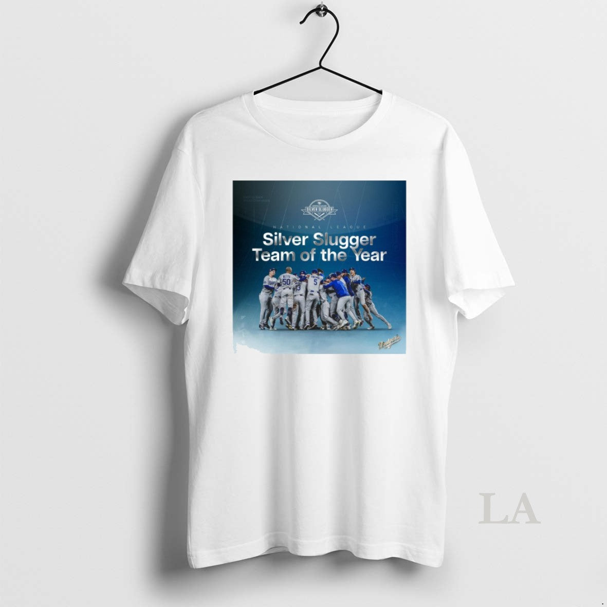 Original Los Angeles Dodgers National League Silver Slugger Team Of The Year Award 2025 T-Shirts, Hoodie, Sweatshirt