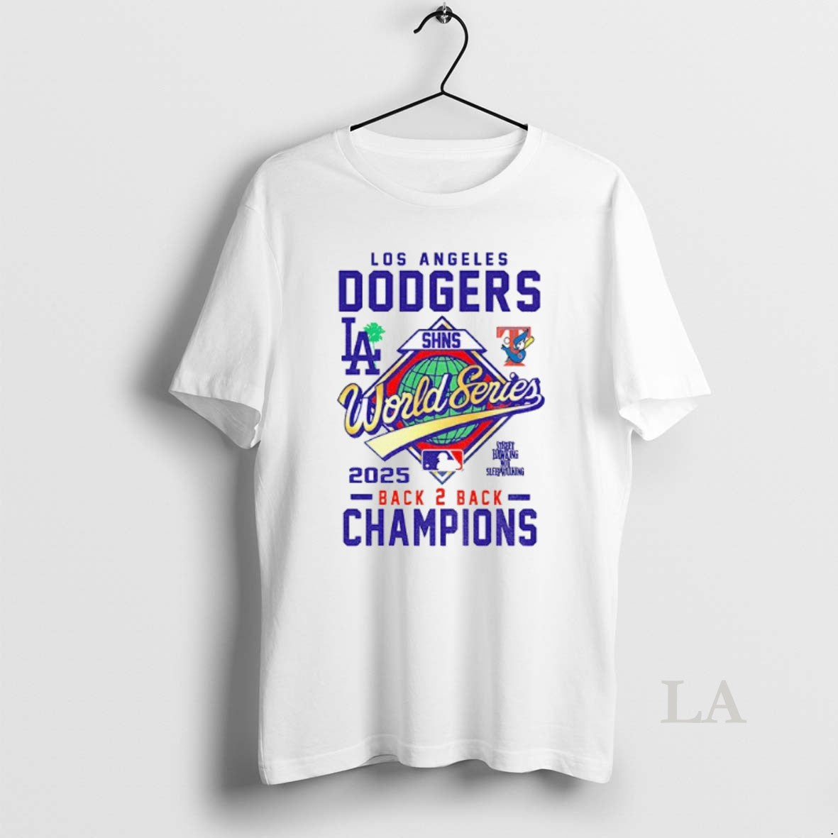 Original Los Angeles Dodgers Shns World Series Mlb Back 2 Back Champions Logo T-Shirts, Hoodie, Sweatshirt | InkNestWear.com