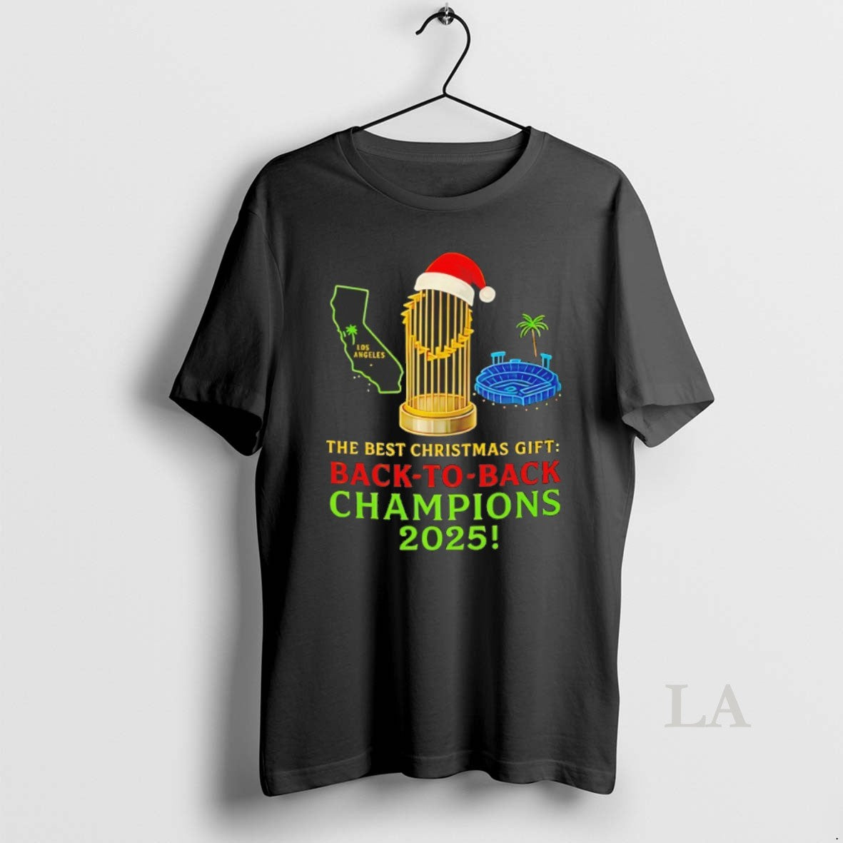 Original Los Angeles Dodgers The Best Christmas Gift Back To Back Champions 2025 T-Shirts, Hoodie, Sweatshirt