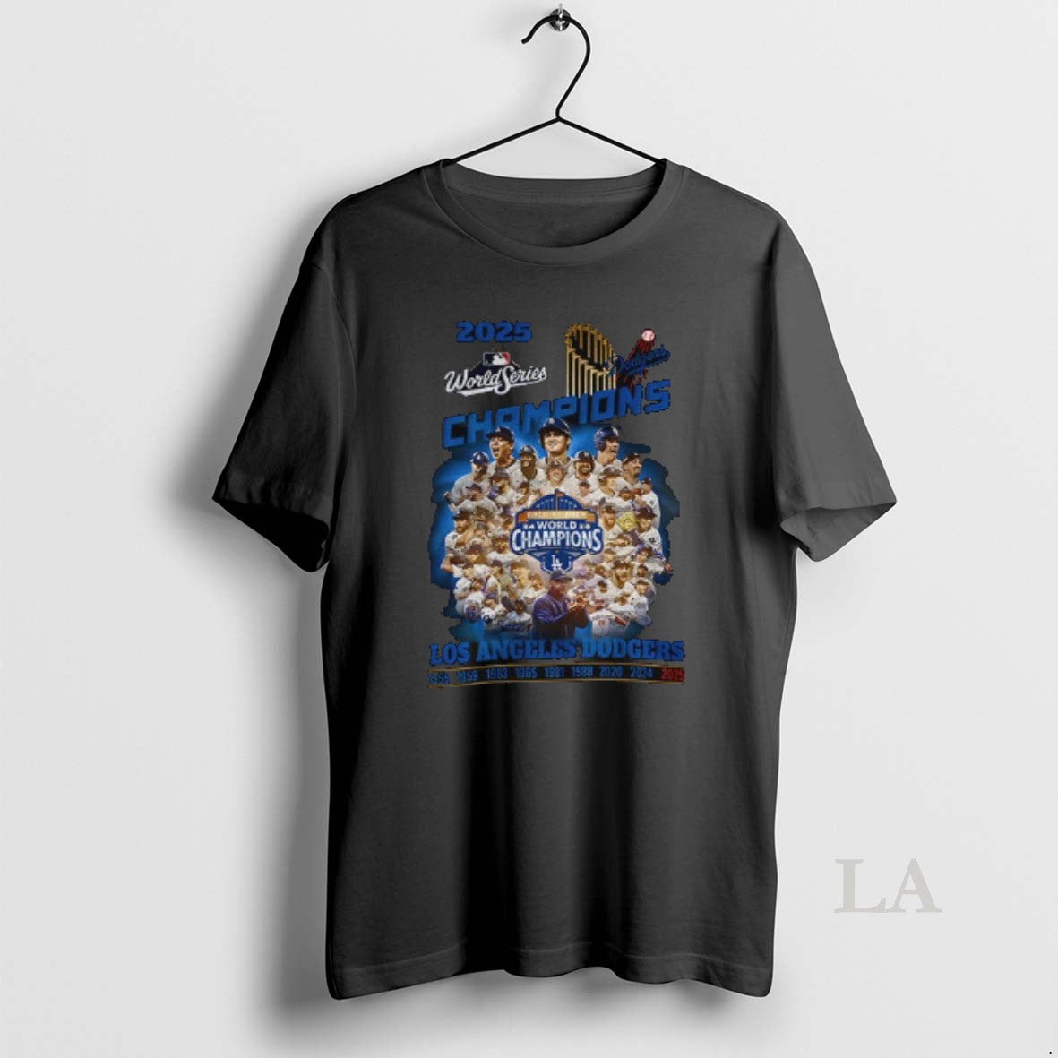 Original Los Angeles Dodgers Trophy Back 2 Back 2025 World Series Champions Mlb T-Shirts, Hoodie, Sweatshirt
