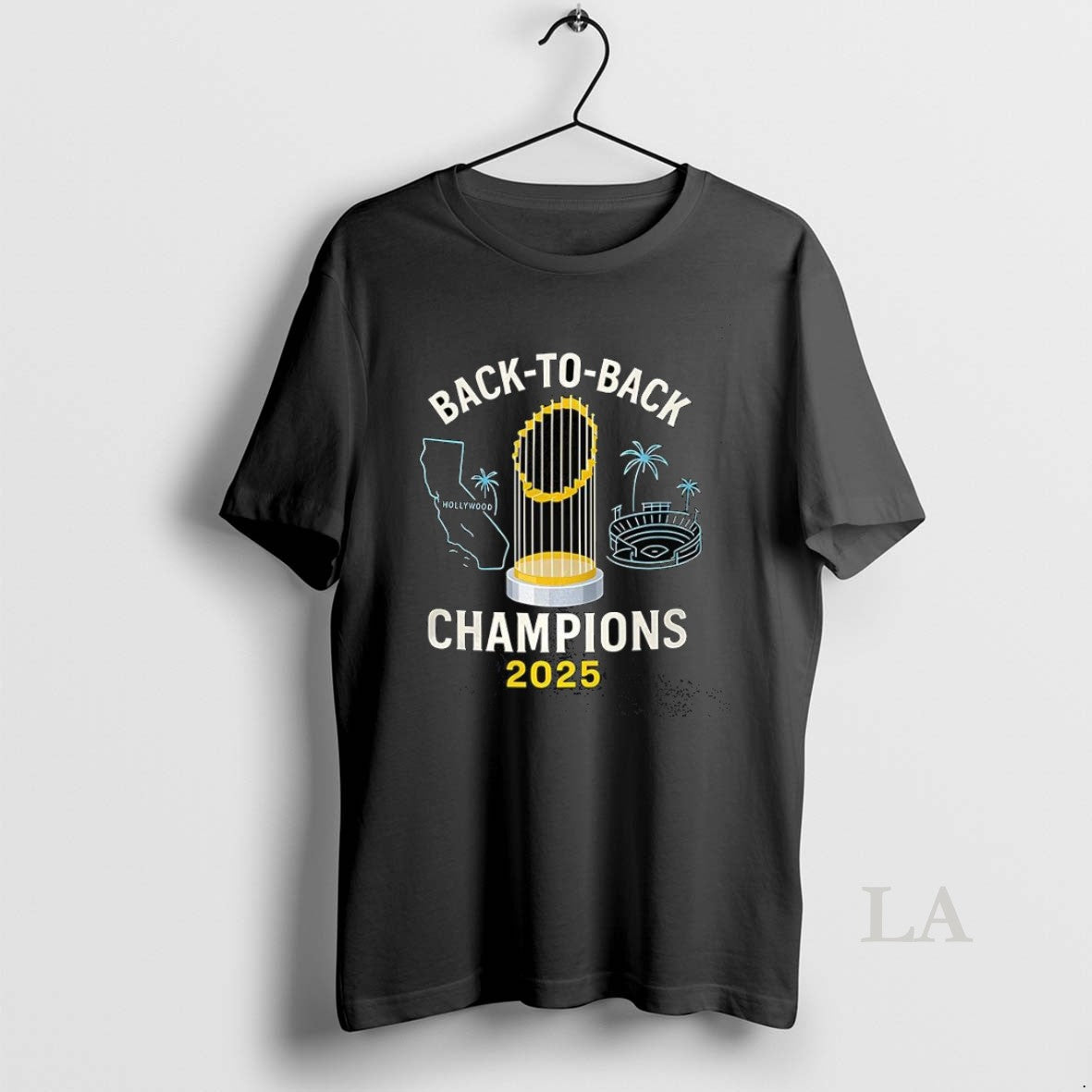 Original Los Angeles Dodgers Trophy Back To Back Champions 2025 T-Shirts, Hoodie, Sweatshirt | InkNestWear.com