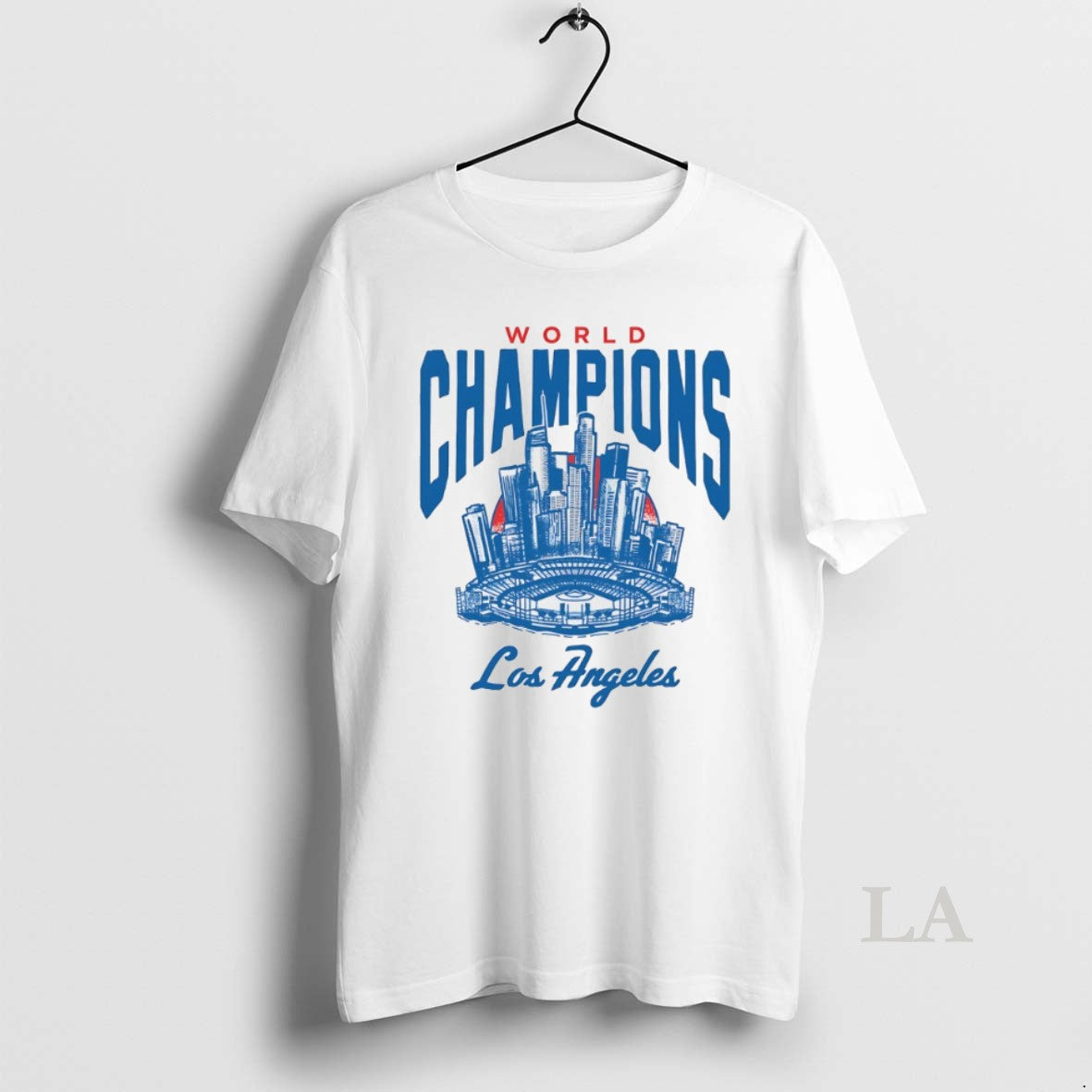 Original Los Angeles Dodgers World Champions Baseball Stadium Cityscape T-Shirts, Hoodie, Sweatshirt | InkNestWear.com