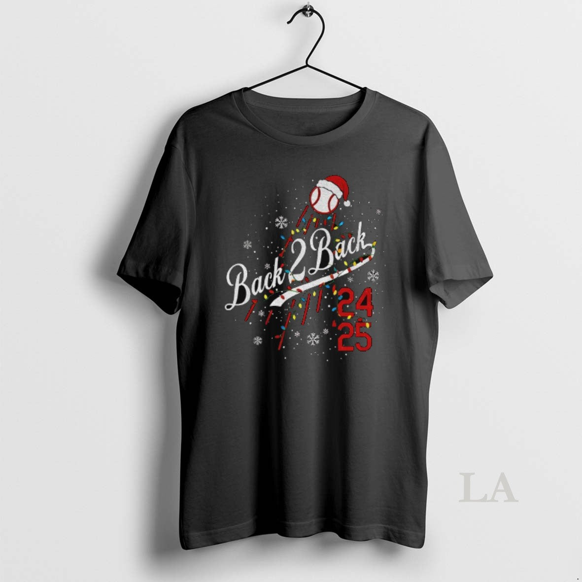Original Los Angeles Dodgers World Series 2024 2025 Back To Back Champions Merry Christmas T-Shirts, Hoodie, Sweatshirt