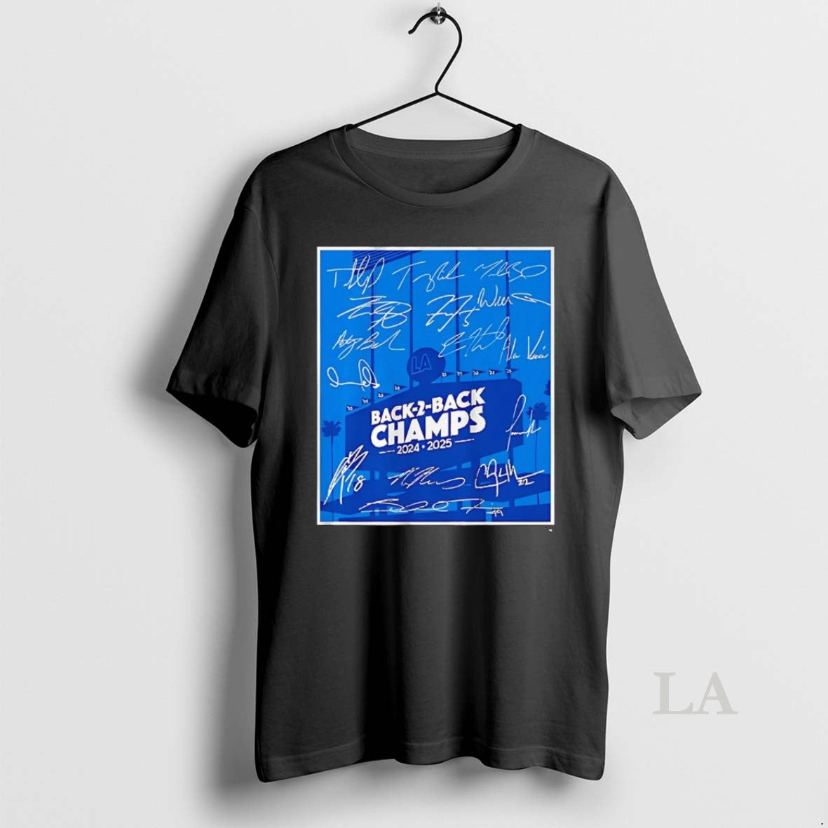 Original Los Angeles Dodgers Back To Back Champs 2025 T-Shirts, Hoodie, Sweatshirt | InkNestWear.com