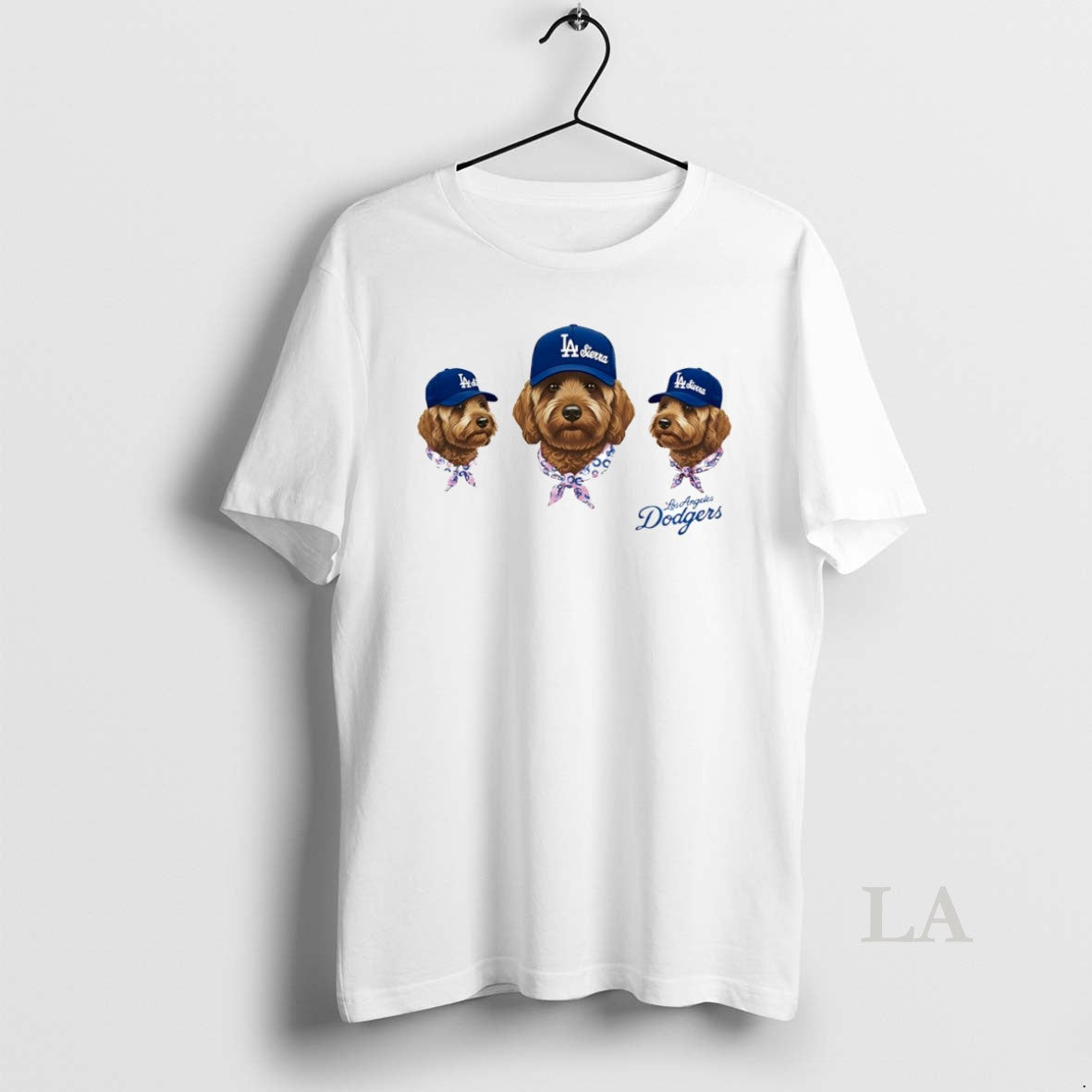 Original Los Angeles Dodgers Three Dogs Circle T-Shirts, Hoodie, Sweatshirt | InkNestWear.com