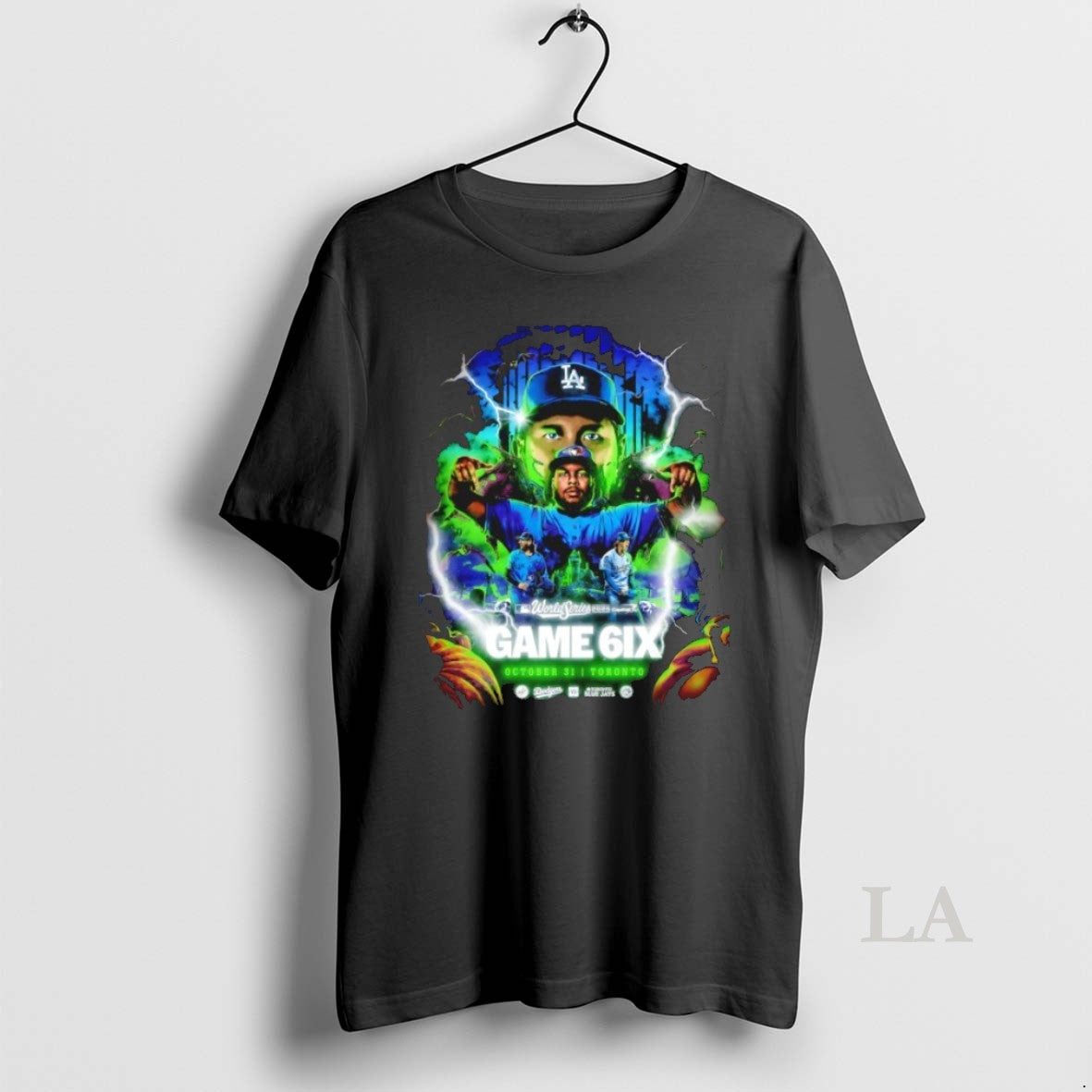 Original Los Angeles Dodgers Vs Toronto Blue Jays 2025 World Series Game 6 Scary Hours T-Shirts, Hoodie, Sweatshirt