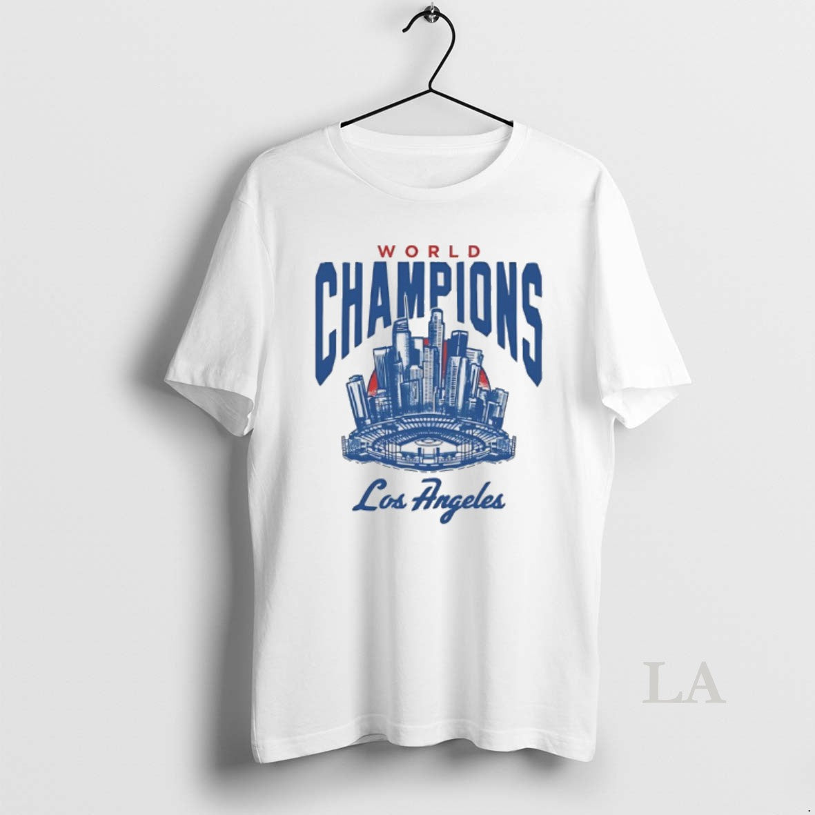Original Los Angeles Dodgers Win 2025 World Champions La Skyline T-Shirts, Hoodie, Sweatshirt | InkNestWear.com