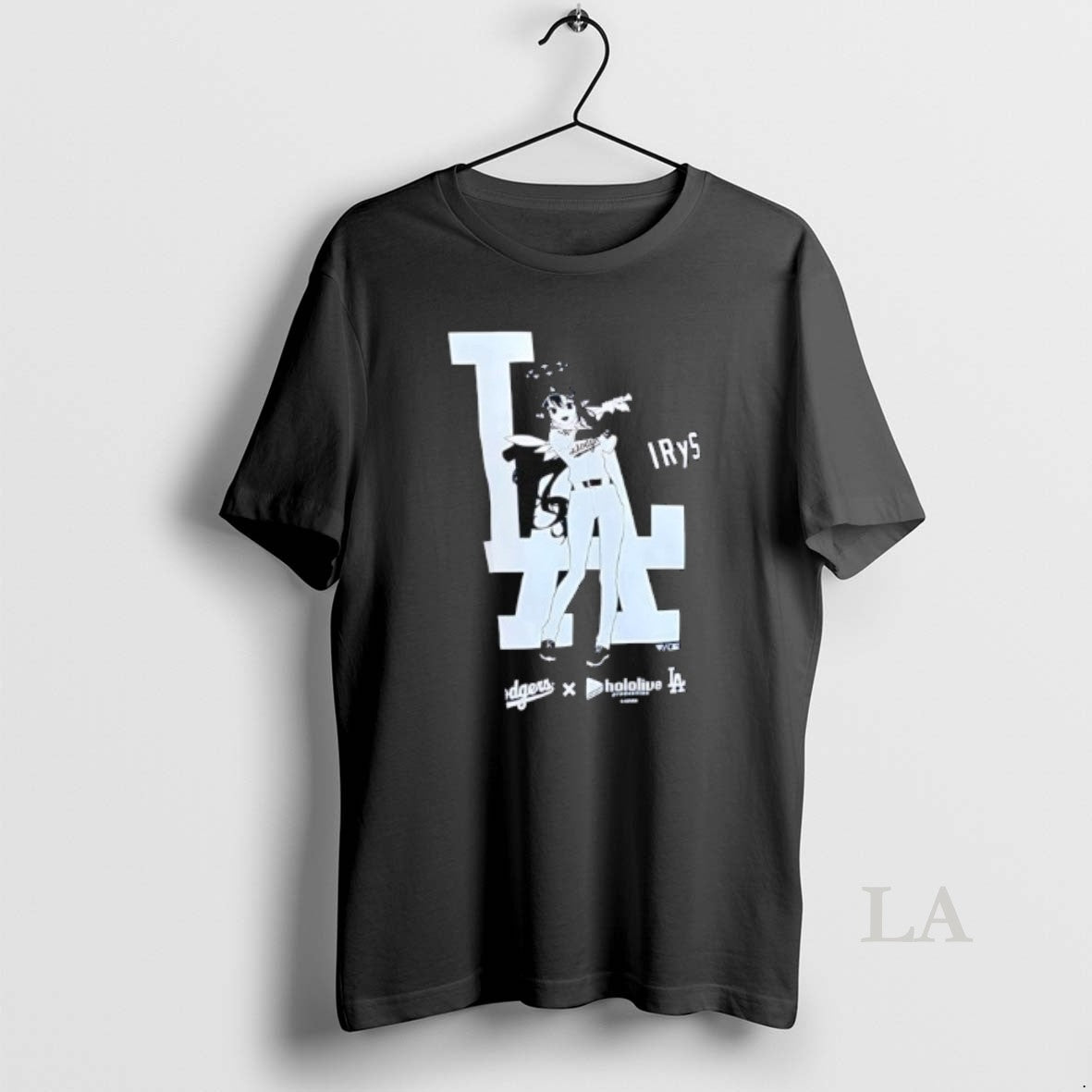 Original Los Angeles Dodgers X Hololive Night Irys T-Shirts, Hoodie, Sweatshirt | InkNestWear.com