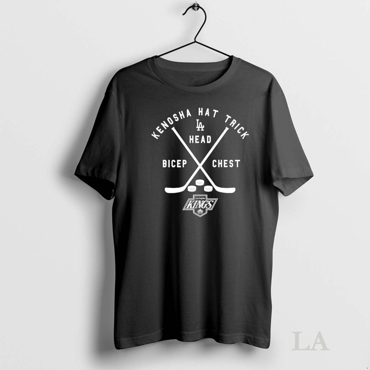 Original Los Angeles Kings Kenosha Hat Trick T-Shirts, Hoodie, Sweatshirt | InkNestWear.com