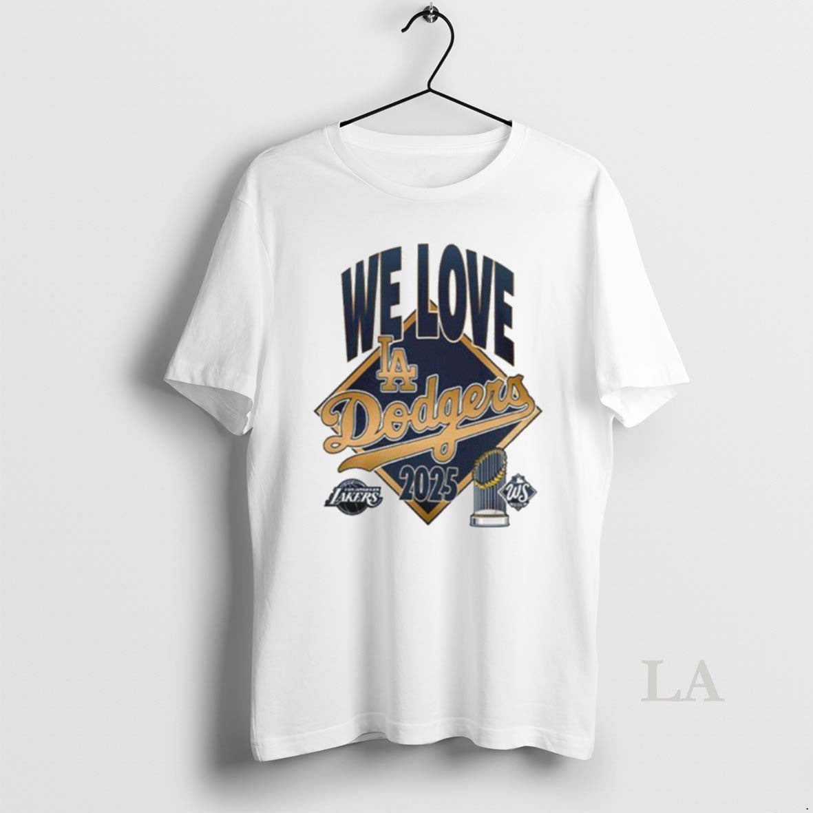 Original Los Angeles Lakers Celebrated The Champs Dodgers 2025 World Series T-Shirts, Hoodie, Sweatshirt | InkNestWear.com