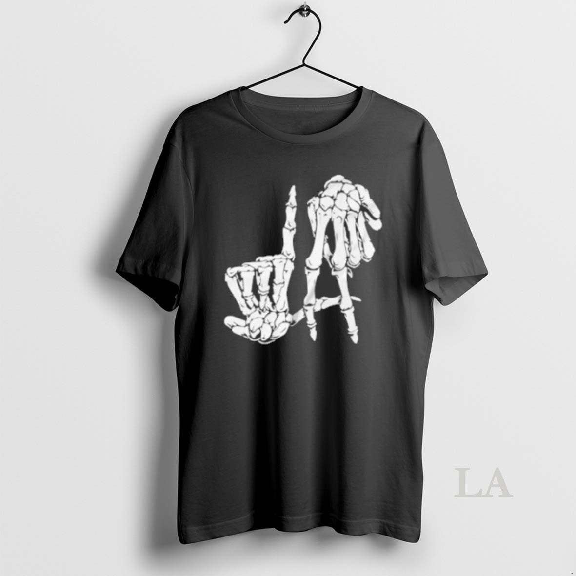 Original Los Angeles Skeleton Hand Sign T-Shirts, Hoodie, Sweatshirt | InkNestWear.com