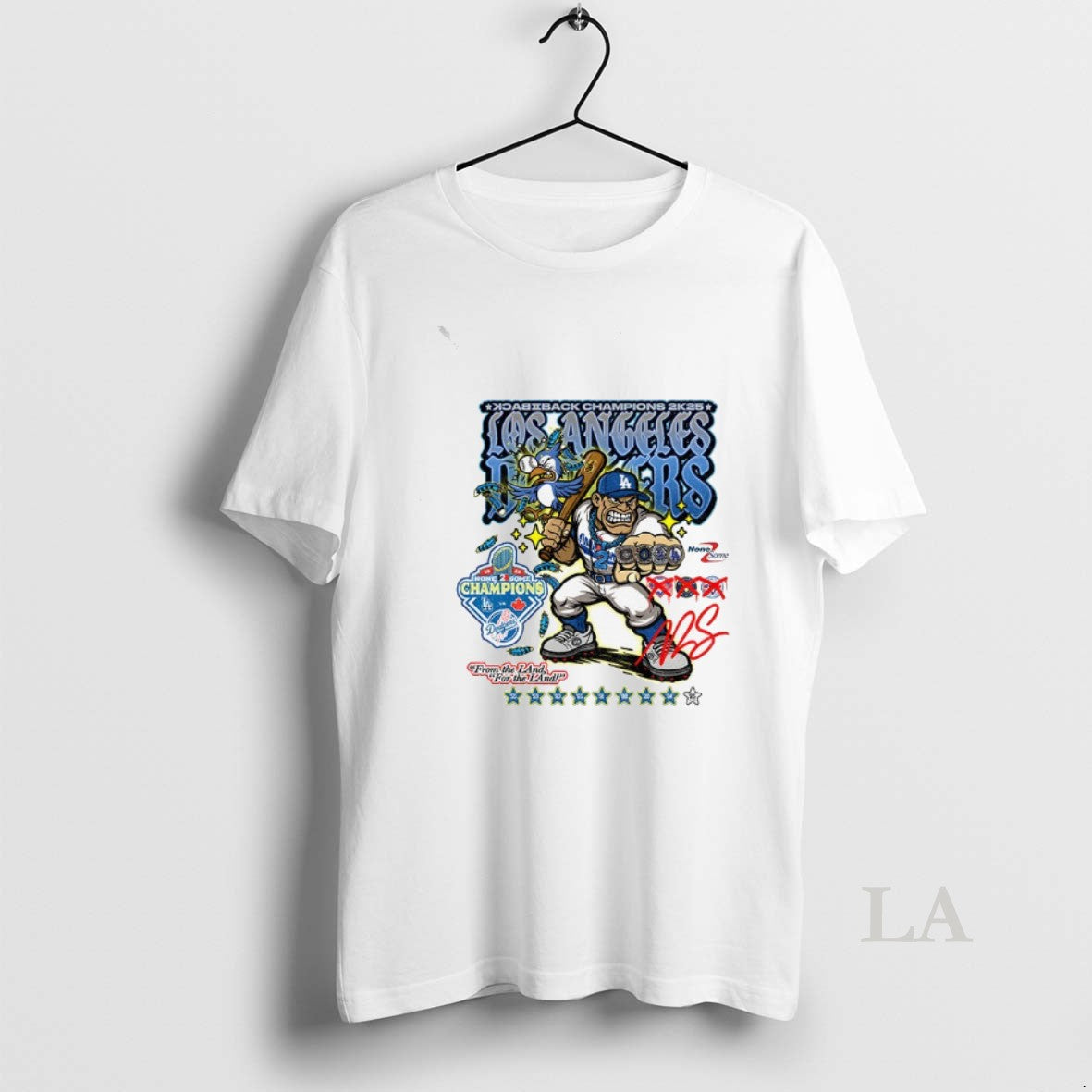 Original Los Angles Dodgers World Series Champions From The Land For The Land T-Shirts, Hoodie, Sweatshirt | InkNestWear.com