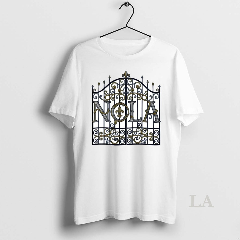 Original Louisiana Nola Gates T-Shirts, Hoodie, Sweatshirt | InkNestWear.com