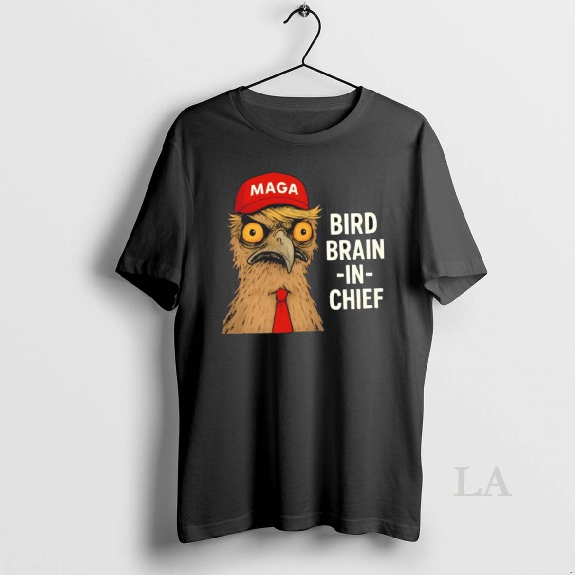 Original Maga Red Hat Bird Brain In Chief T-Shirts, Hoodie, Sweatshirt | InkNestWear.com
