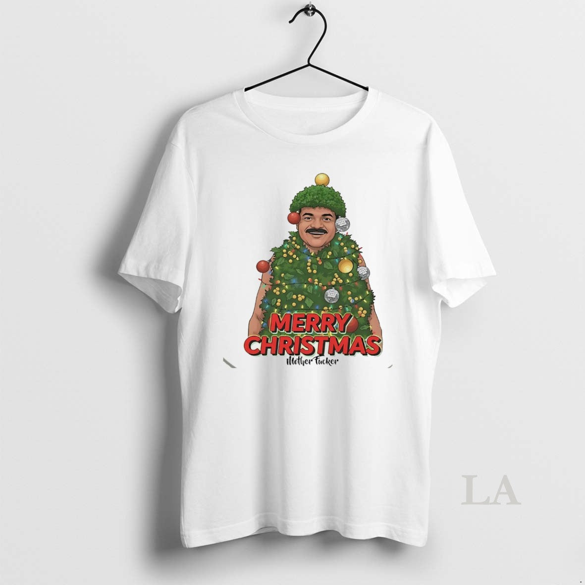 Original Man Merry Christmas Mother Fucker White T-Shirts, Hoodie, Sweatshirt | InkNestWear.com