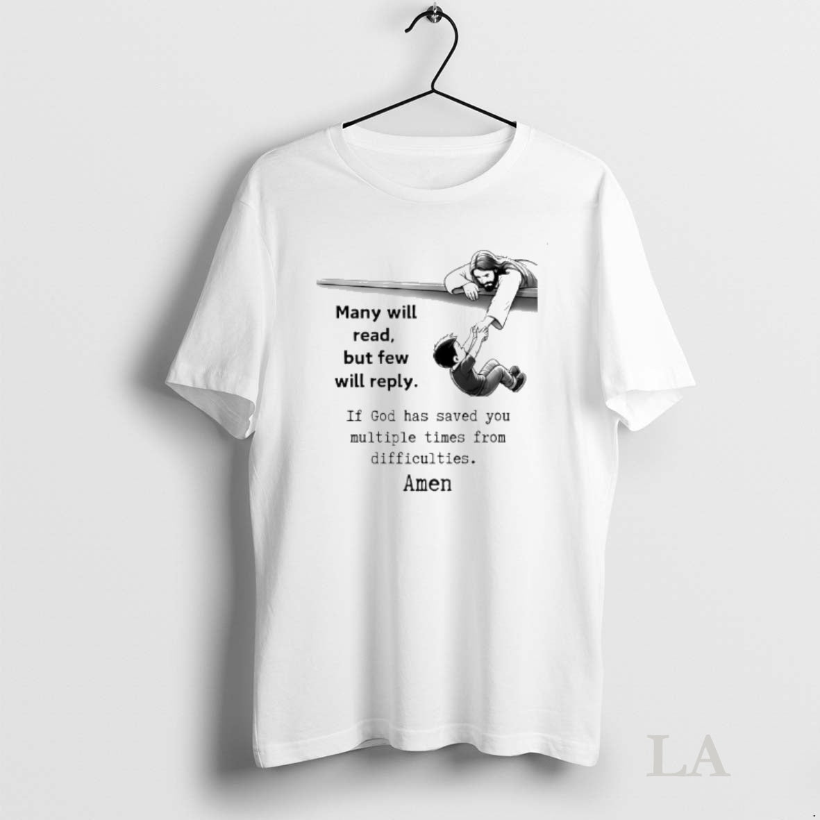 Original Many Will Read But Few Will Reply Amen Jesus Graphic T-Shirts, Hoodie, Sweatshirt | InkNestWear.com