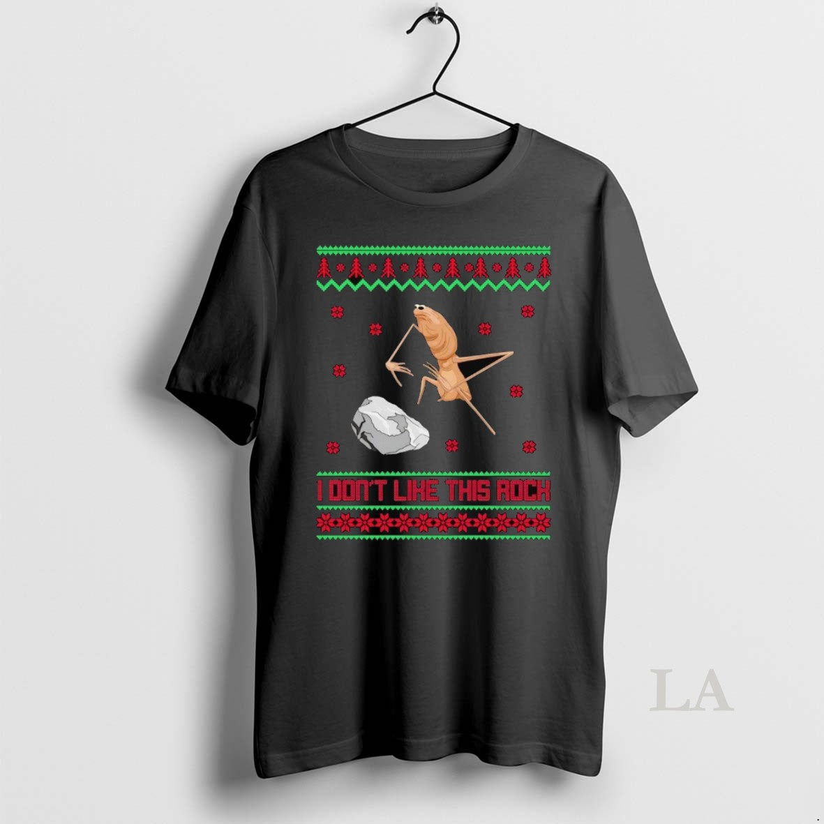 Original Marcus I Dont Like This Rock Ugly Christmas T-Shirts, Hoodie, Sweatshirt | InkNestWear.com