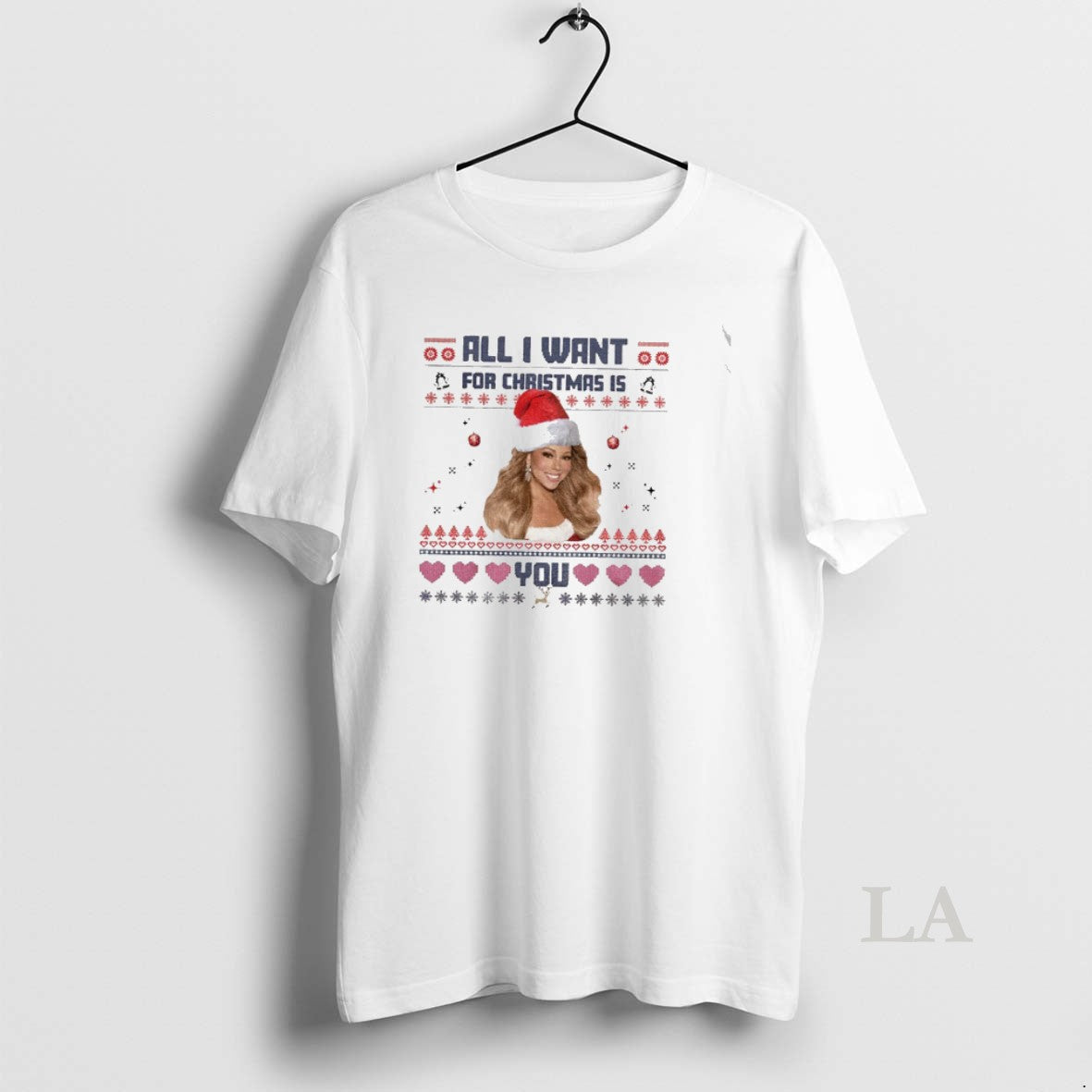 Original Mariah Carey All I Want For Christmas Is You Funny Christmas Ugly T-Shirts, Hoodie, Sweatshirt | InkNestWear.com