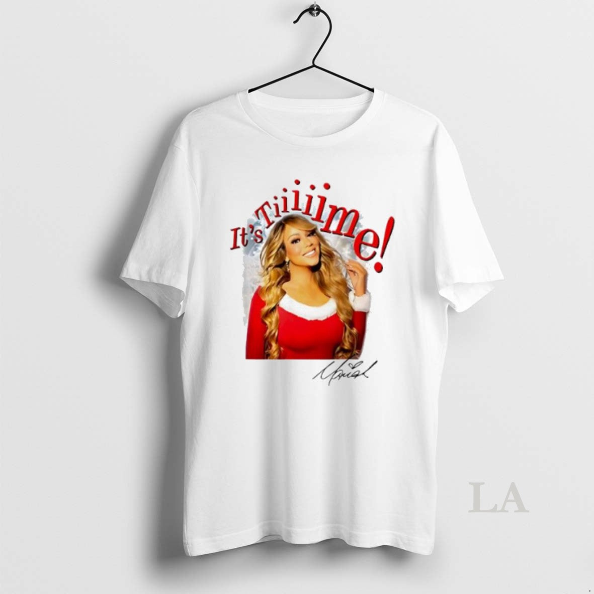 Original Mariah Carey Xmas 2025 Its Time Signature T-Shirts, Hoodie, Sweatshirt | InkNestWear.com