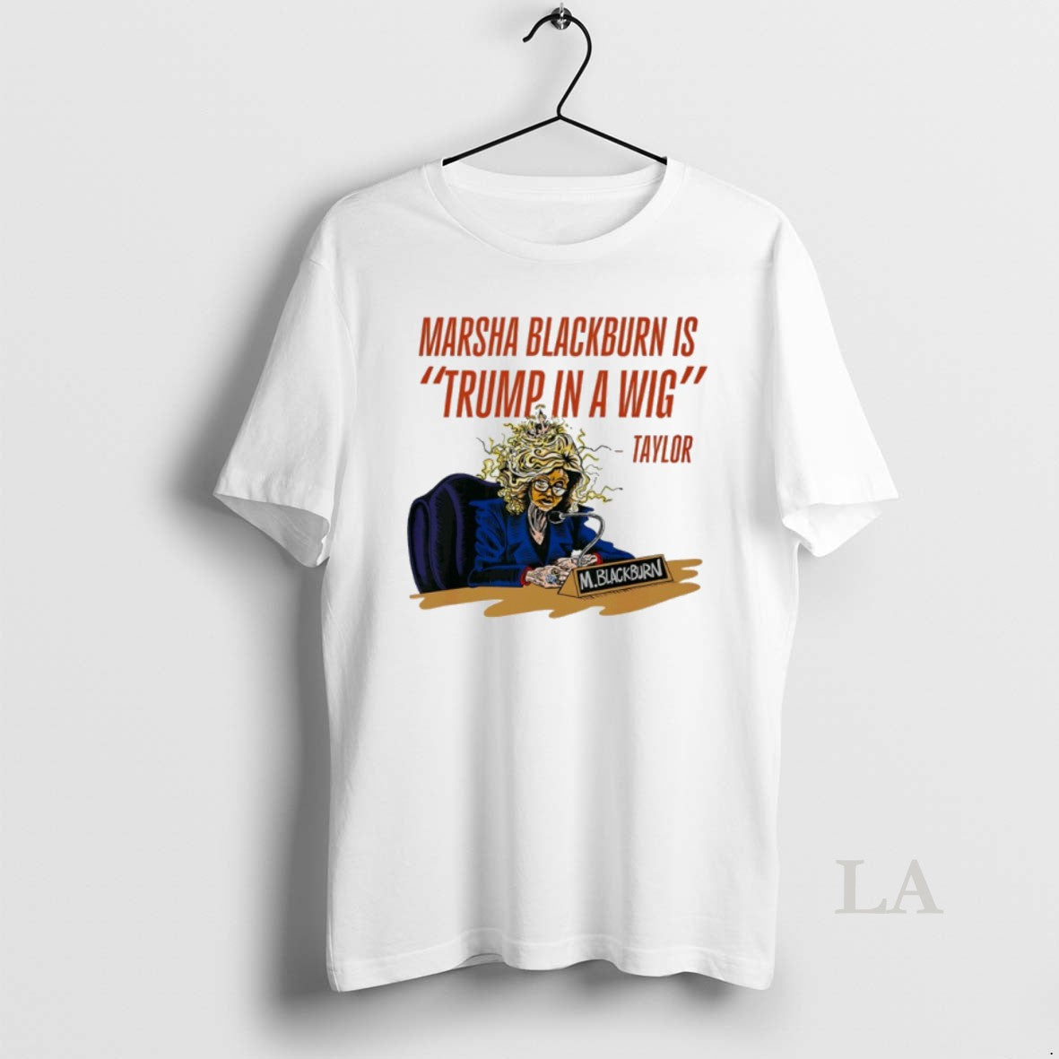 Original Marsha Blackburn Is Trump In A Wig Green For Governor Taylor T-Shirts, Hoodie, Sweatshirt | InkNestWear.com