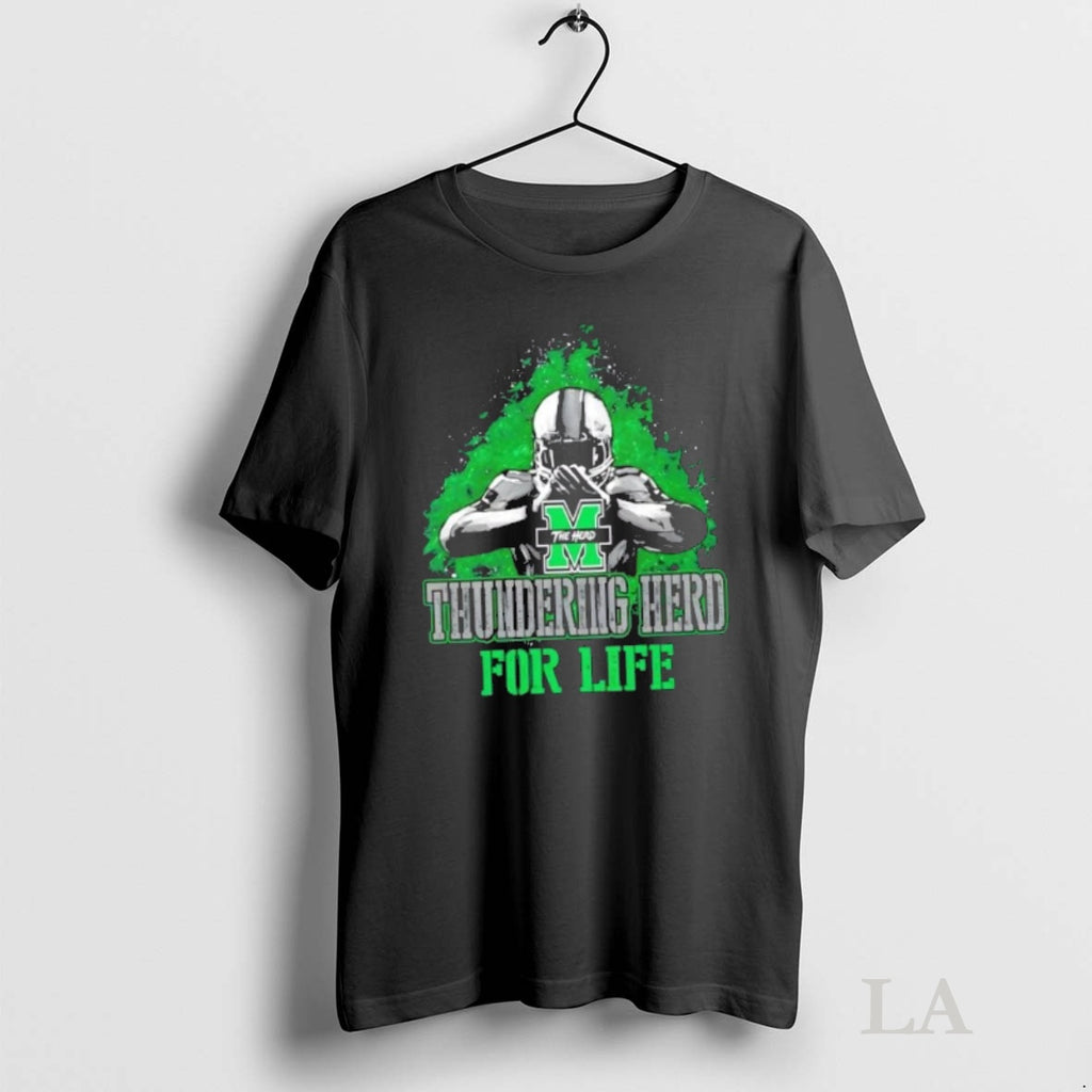 Original Marshall Thundering Herd Football For Life T-Shirts, Hoodie, Sweatshirt | InkNestWear.com