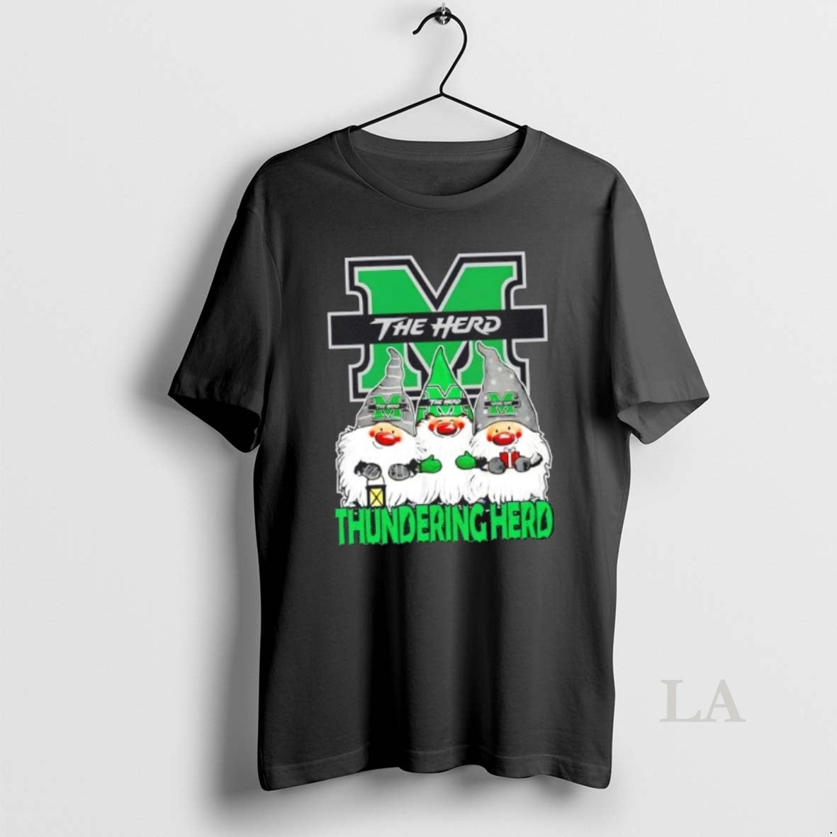 Original Marshall Thundering Herd X Gnomes Xmas Christmas T-Shirts, Hoodie, Sweatshirt | InkNestWear.com