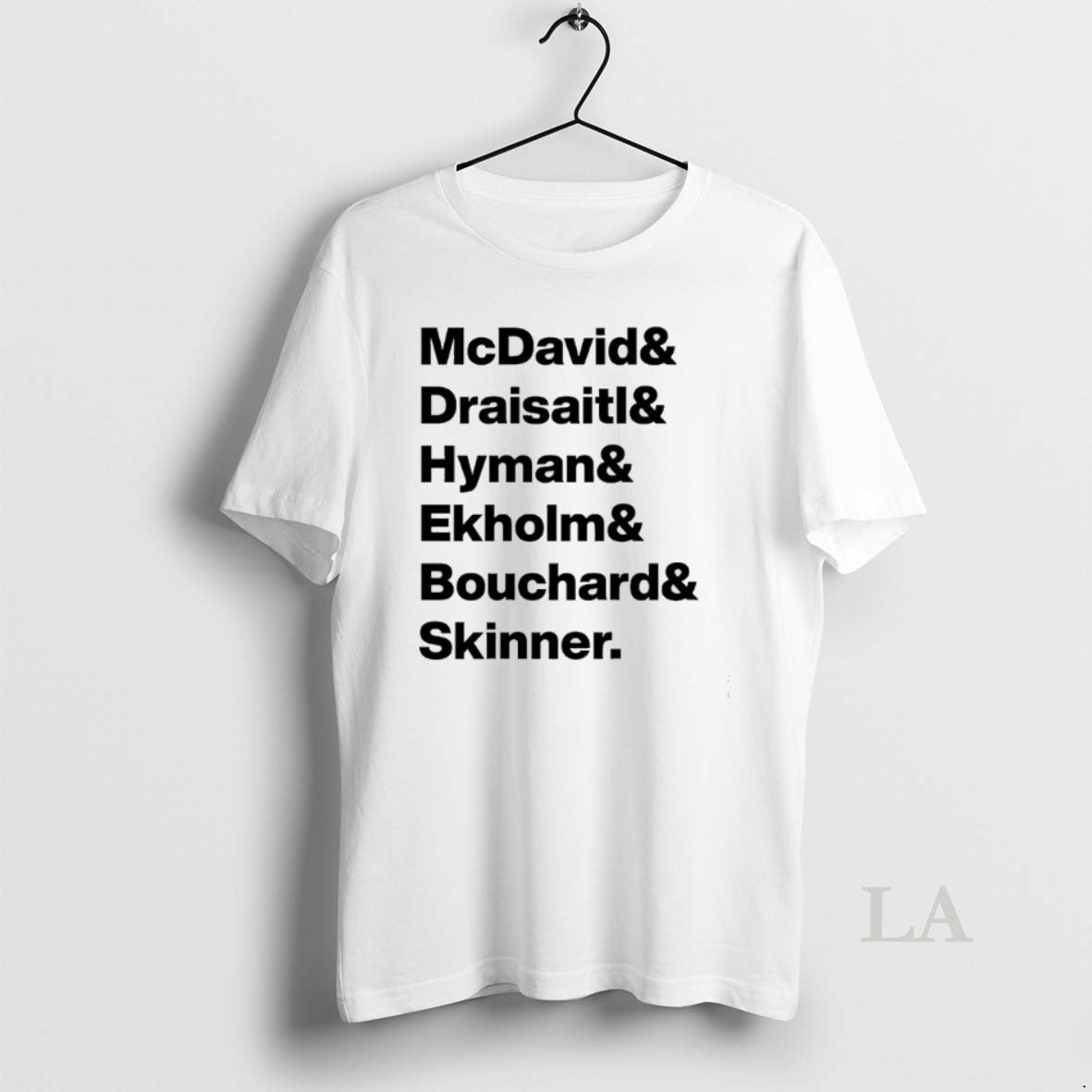 Original Mcdavid Draisaitl Hyman Ekholm Bouchard Skinner T-Shirts, Hoodie, Sweatshirt | InkNestWear.com
