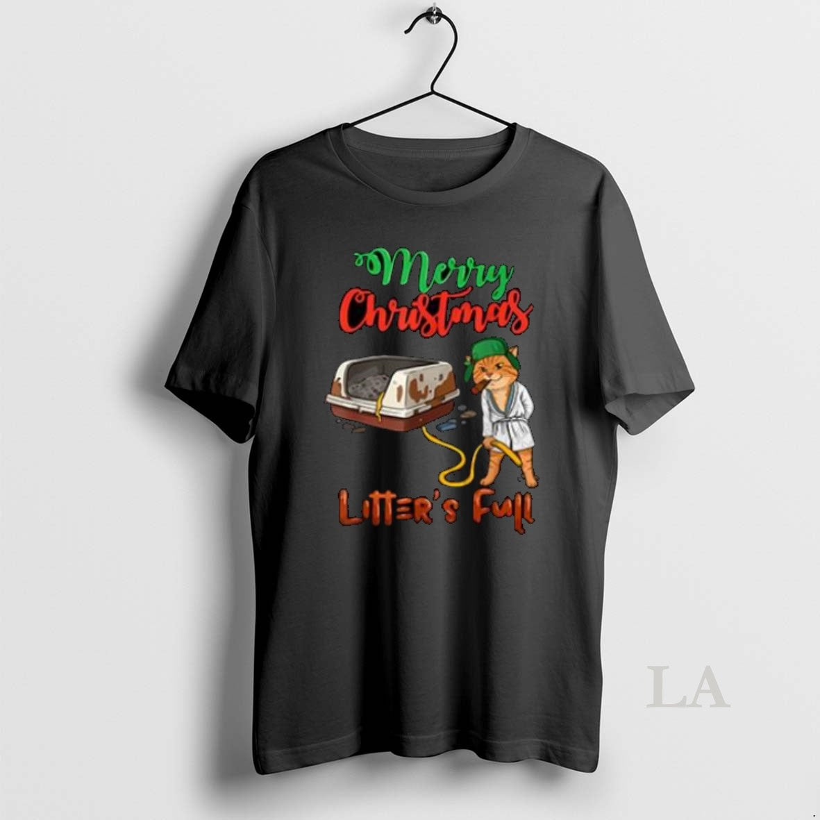 Original Merry Christmas Litters Full Funny Cat Lovers 2025 T-Shirts, Hoodie, Sweatshirt | InkNestWear.com