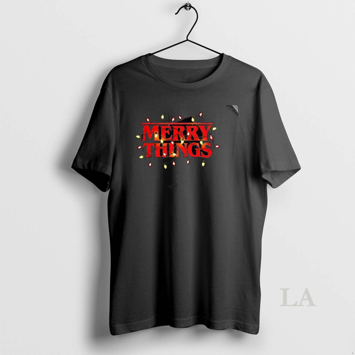 Original Merry Things Merry Christmas String Lights Retro T-Shirts, Hoodie, Sweatshirt | InkNestWear.com