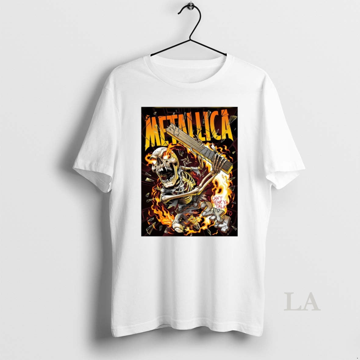 Original Metallica I Cant Hear Ya Talk To 2x4 2025 Skeleton T-Shirts, Hoodie, Sweatshirt | InkNestWear.com
