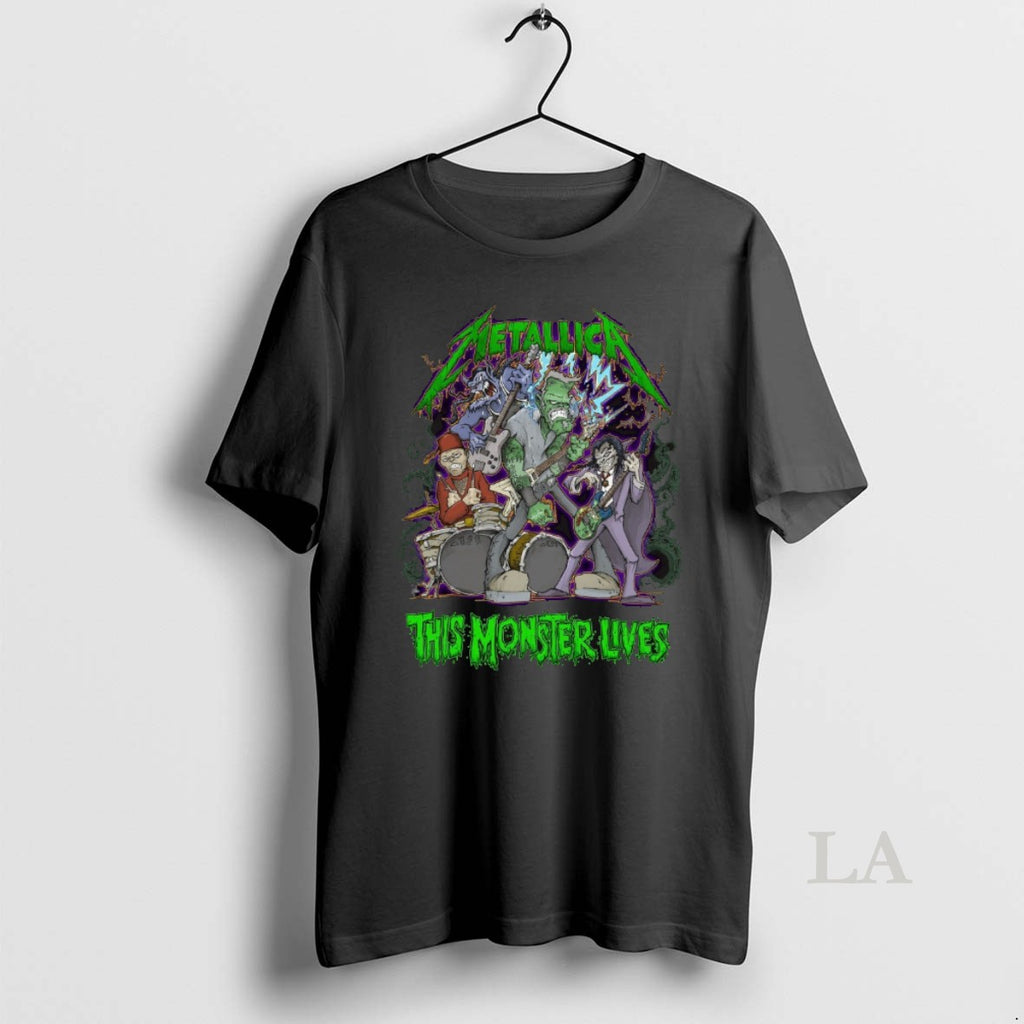 Original Metallica This Monster Lives 2025 Halloween Band T-Shirts, Hoodie, Sweatshirt | InkNestWear.com
