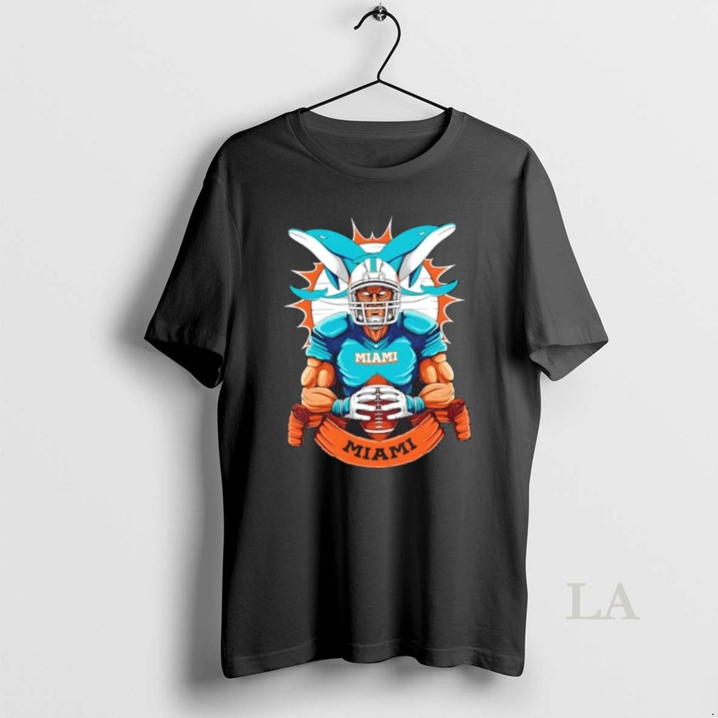 Original Miami Dolphins War Football Mascot T-Shirts, Hoodie, Sweatshirt | InkNestWear.com