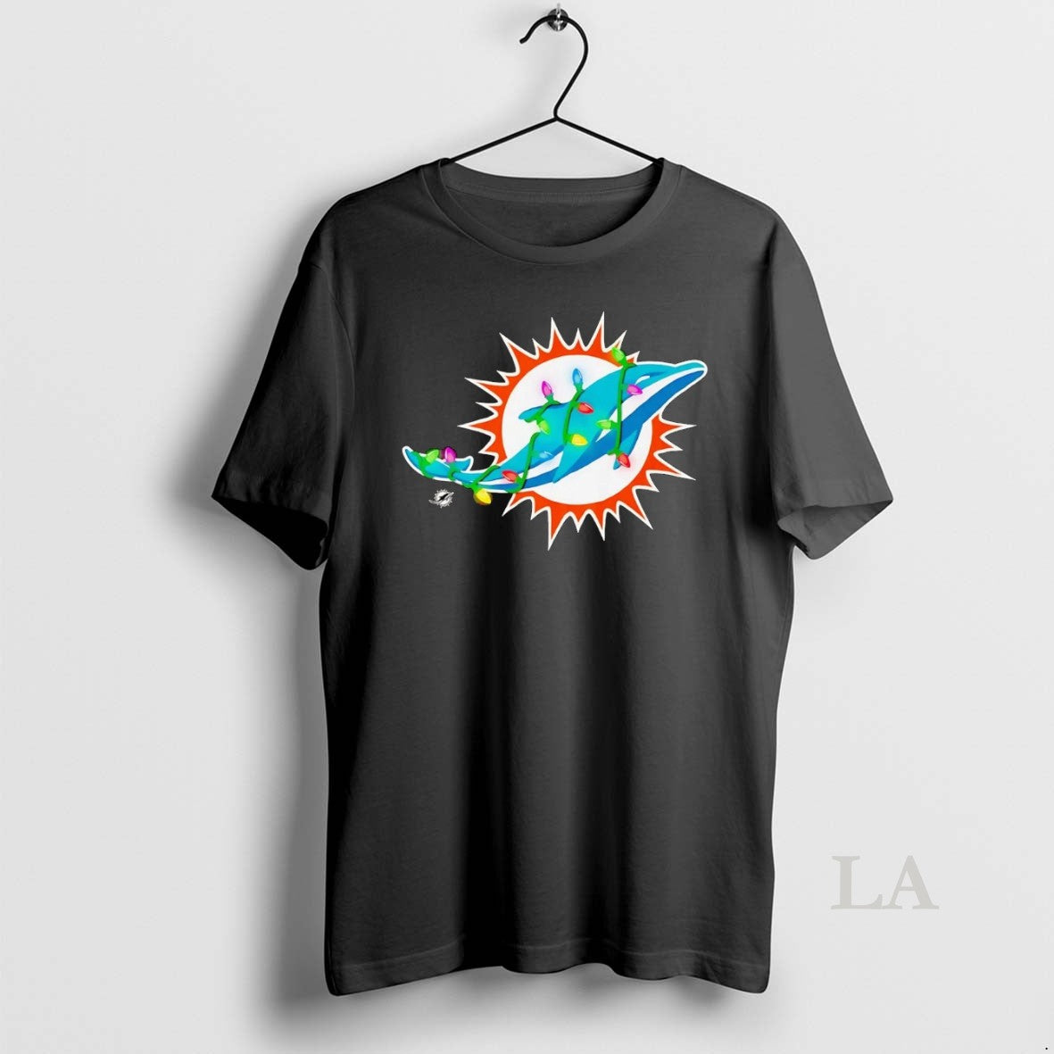 Original Miami Dolphins Logo Christmas Light T-Shirts, Hoodie, Sweatshirt | InkNestWear.com