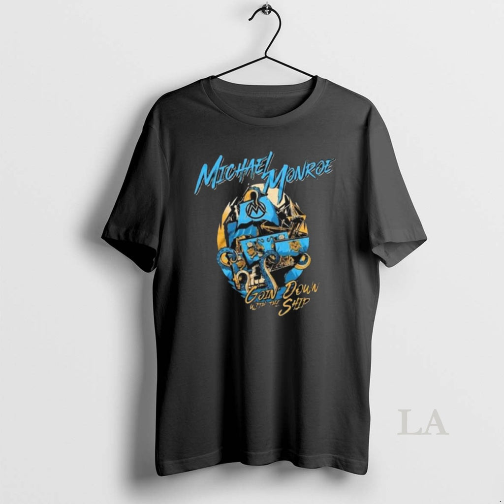 Original Michael Monroe Underground Garage Cruise Festival 2026 Merch Going Down With The Ship