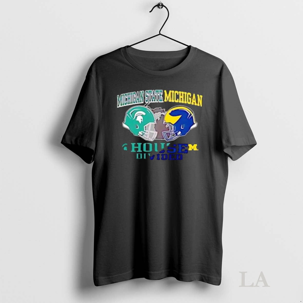 Original Michigan State Michigan Wolverines House Divided Helmet T-Shirts, Hoodie, Sweatshirt | InkNestWear.com