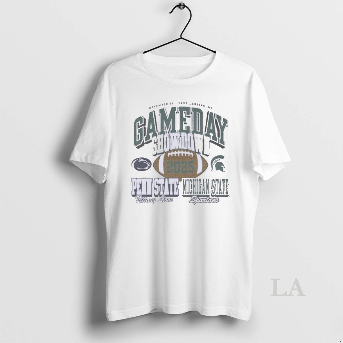 Original Michigan State Spartans Vs Penn State Nittany Lions 2025 Gameday Showdown T-Shirts, Hoodie, Sweatshirt