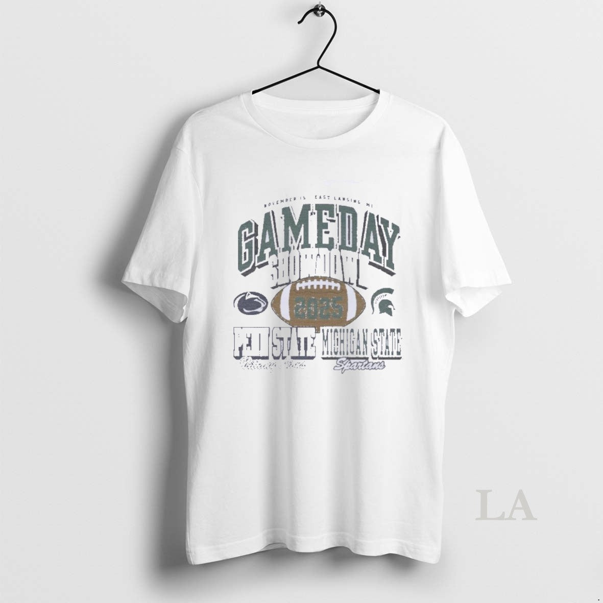Original Michigan State Vs Nittany Lions Football Gameday Showdown 2025 November 15th T-Shirts, Hoodie, Sweatshirt