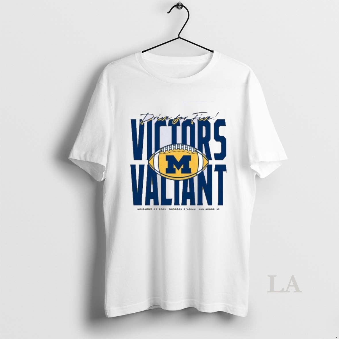 Original Michigan Wolverines Football Drive For Five Victors Valiant T-Shirts, Hoodie, Sweatshirt | InkNestWear.com
