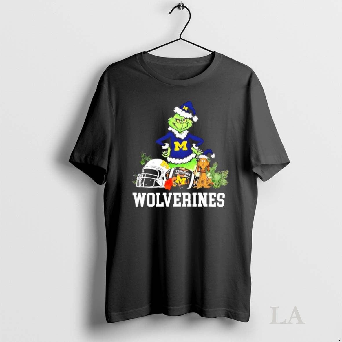 Original Michigan Wolverines The Grinch And Max Helmet Christmas 2025 T-Shirts, Hoodie, Sweatshirt | InkNestWear.com