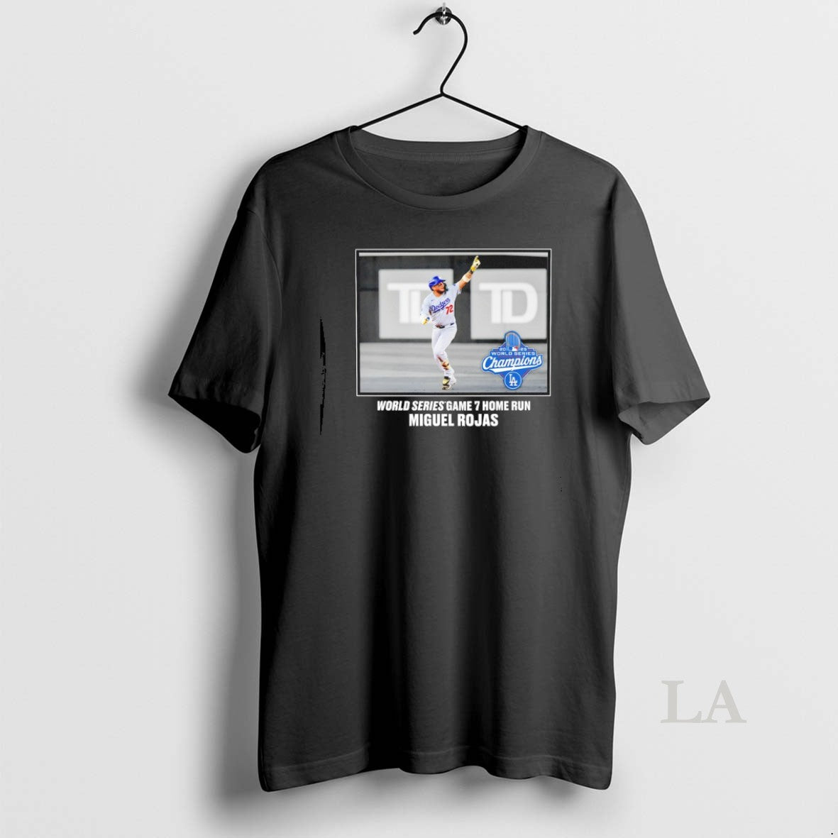 Original Miguel Rojas Los Angeles Dodgers 2025 World Series Game 7 Hone Run Moment T-Shirts, Hoodie, Sweatshirt