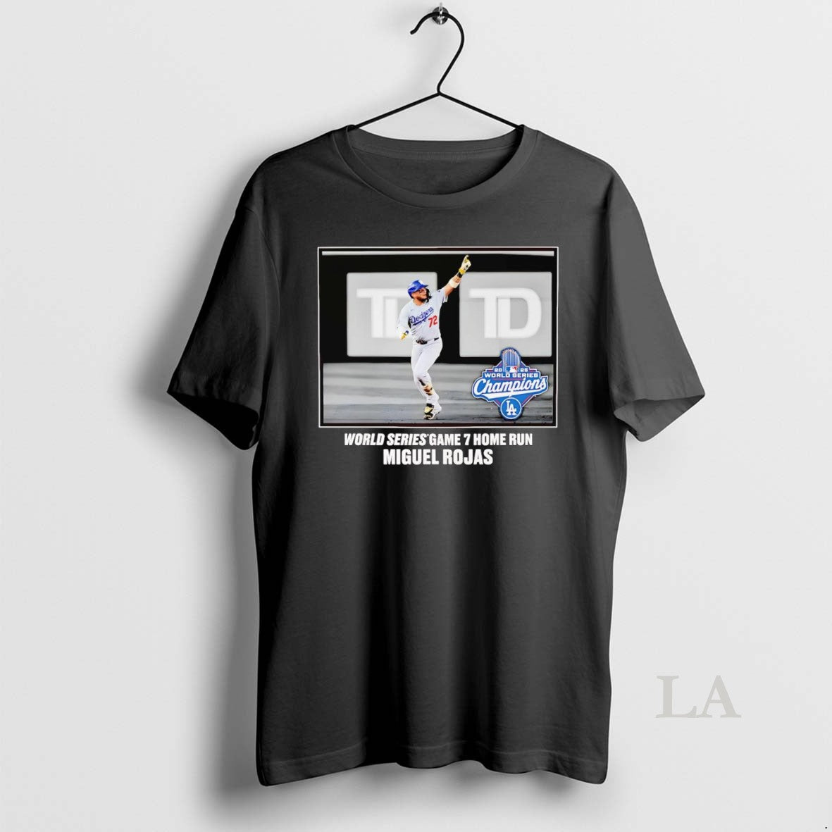 Original Miguel Rojas World Series Game 7 Home Run 2025 T-Shirts, Hoodie, Sweatshirt | InkNestWear.com