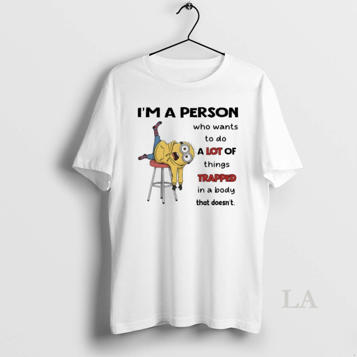 Original Minions Im A Person Who Wants To Do A Lot Of Things Trapped In T-Shirts, Hoodie, Sweatshirt | InkNestWear.com
